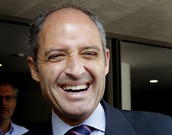 Camps Camps: laughing all the way to absolution. Photo: EFE.