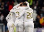 Real_Madrid_4-2_Levante-_Cristiano_Ronaldo_(3)_and_Benzema_score_for_Whites.jpg Real Madrid's players celebrate another goal against Levante. Photo: Real Madrid.