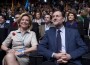 Hollande's victory could help ease the deficit pressure building on Mariano Rajoy (right).