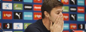 Mauricio Pochettino announces his departure.