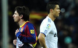 Leo Messi and Cristiano Ronaldo.